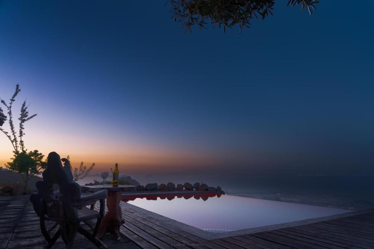 Historic Canarian House, Private Heated Infinity Pool, Bbq, Wifi + Panoramic Ocean Views Arona  Ngoại thất bức ảnh